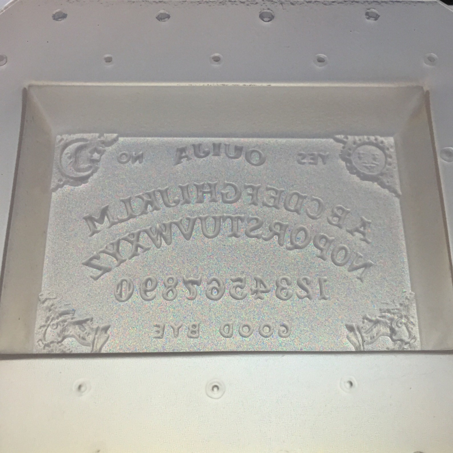 Flexible Plastic Ouija Board Soap or Chocolate Mold Etsy