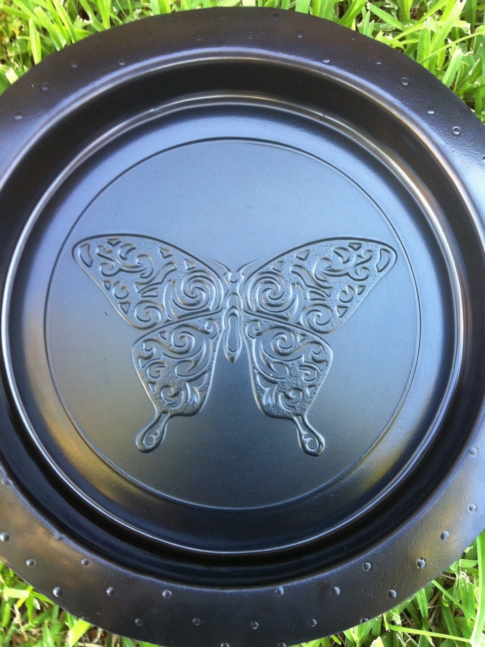Butterfly Stepping Stone Concrete Mold – S48, Garden Path, ABS Plastic, Ukraine
