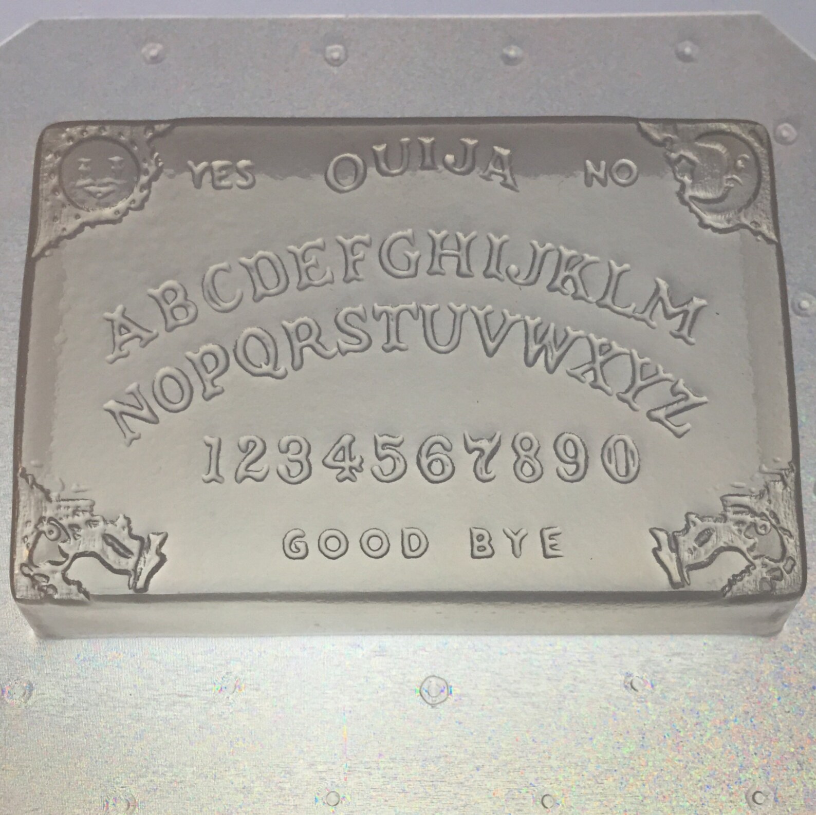 Flexible Plastic Ouija Board Soap or Chocolate Mold Etsy