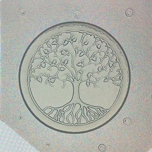 2" Sacred Geometry Tree of Life Plastic Mold