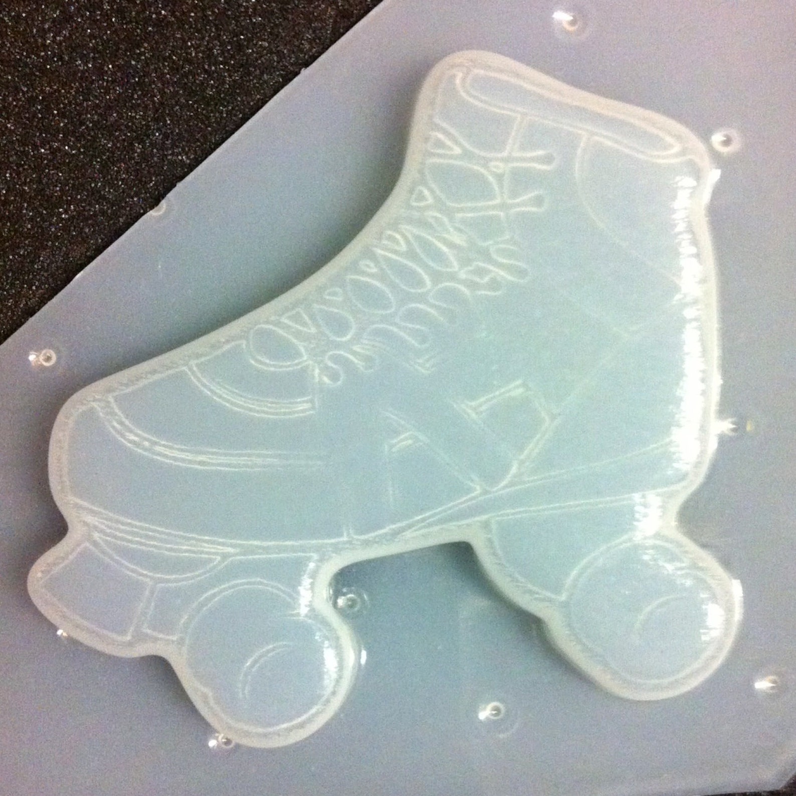 Resin Derby Roller Skate Flexible Plastic Mold Etsy