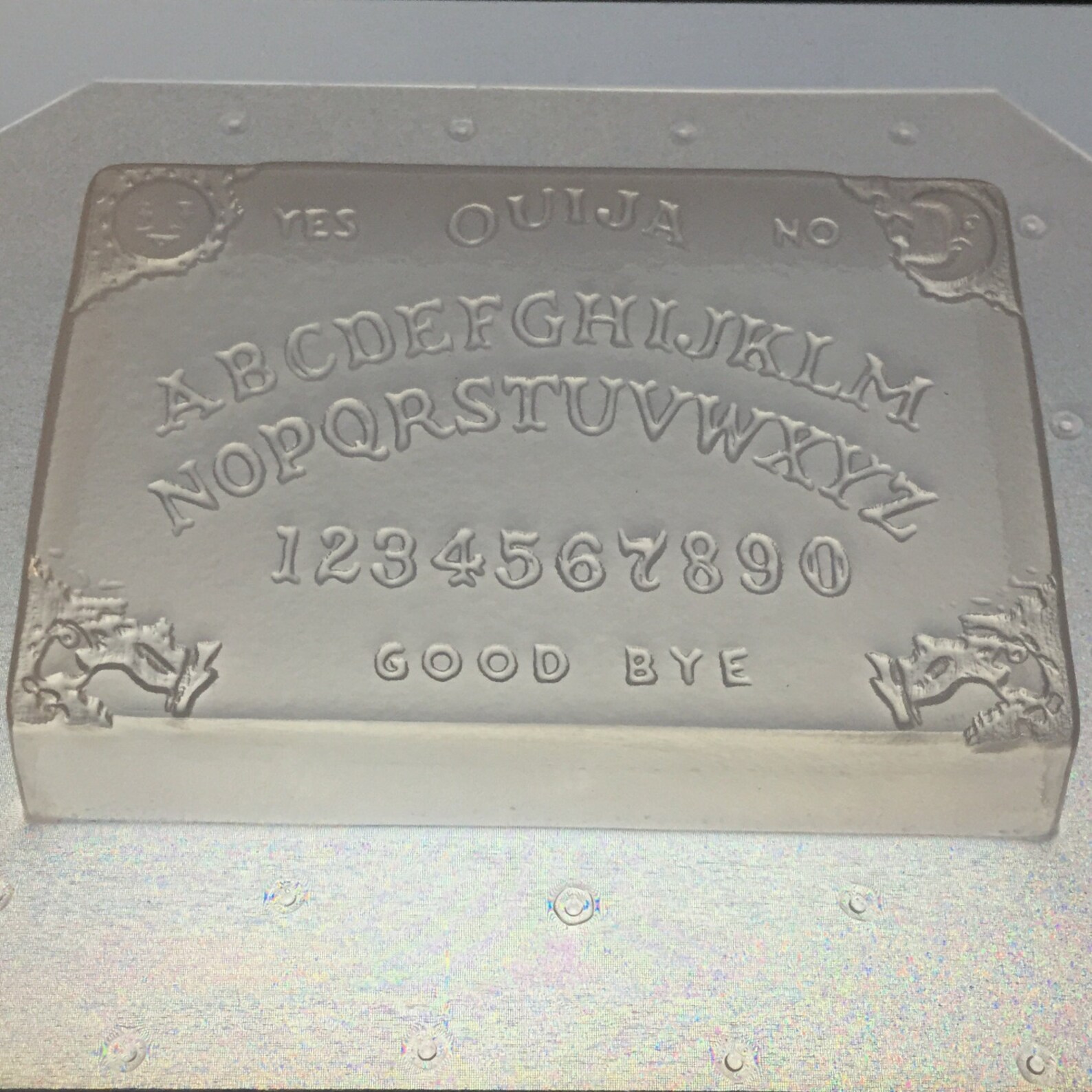 Ouija Board Mold Plastic Mold for Bath Bombs Soap Mold Etsy