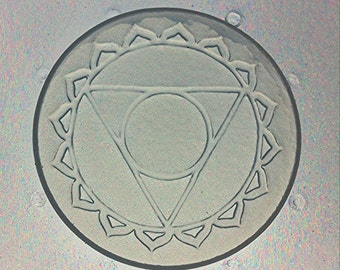 2" Throat Chakra Plastic Mold