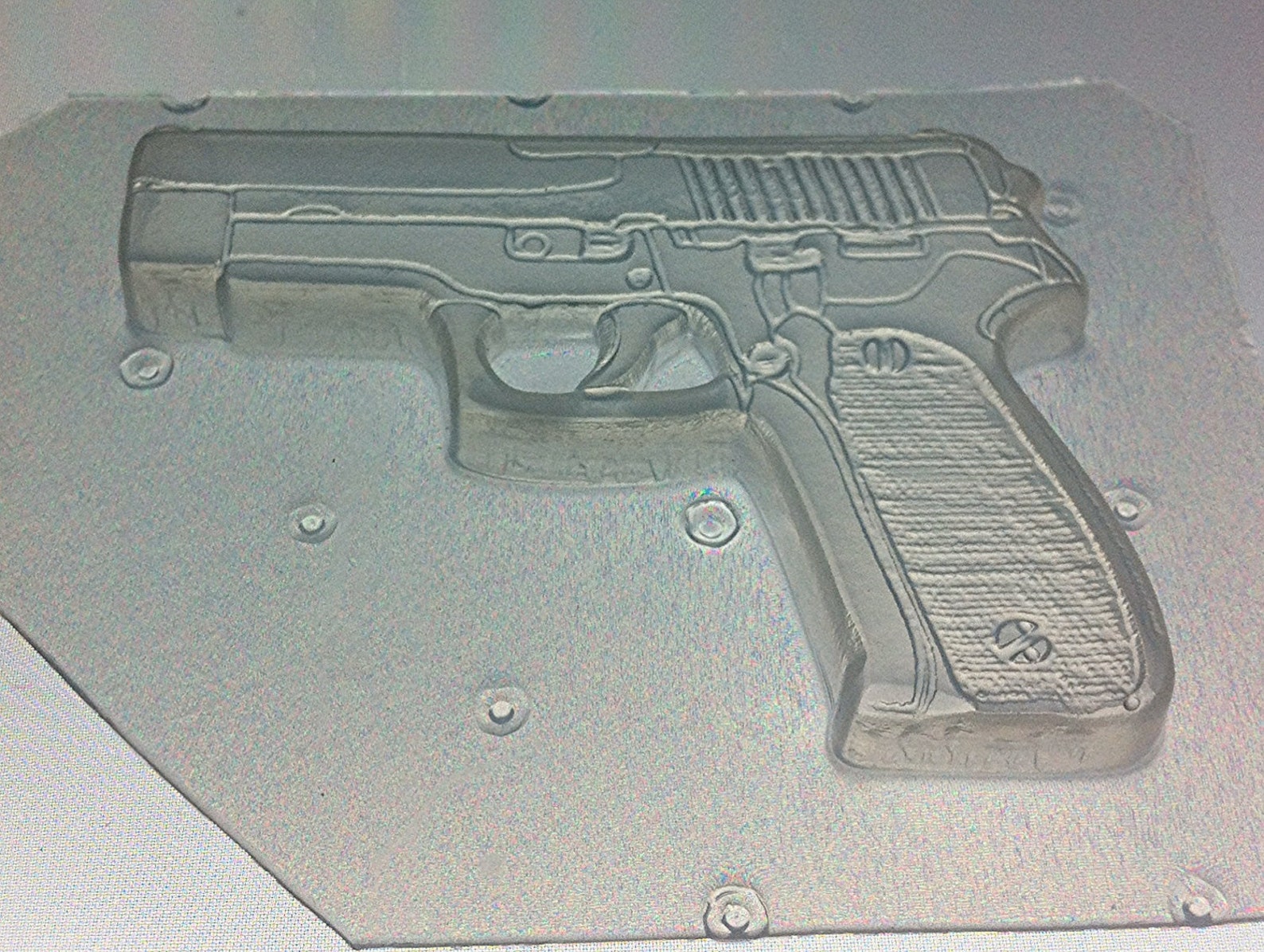 Flexible Resin Mold Medium Pistol Gun 2.5 x 2 x Etsy