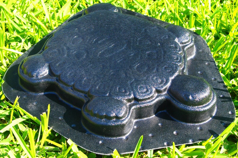 plaque mold concrete plaster abs plastic mould Hope stepping stone