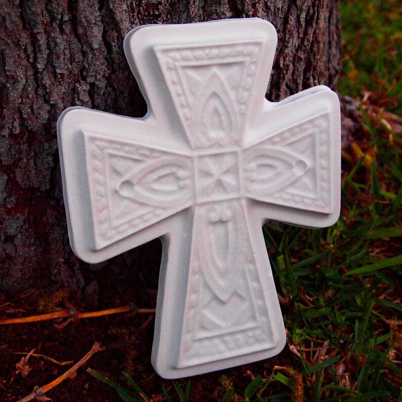 Celtic Cross Religious Mold ABS Plastic Mold Plaster Concrete Etsy