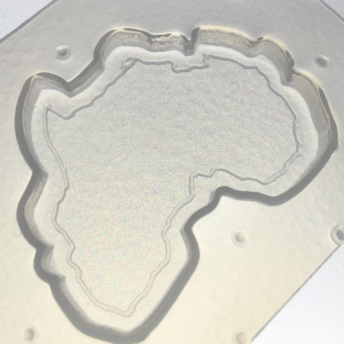 Flexible Resin Mold Africa Shape Mold 2.5 in Length Etsy UK