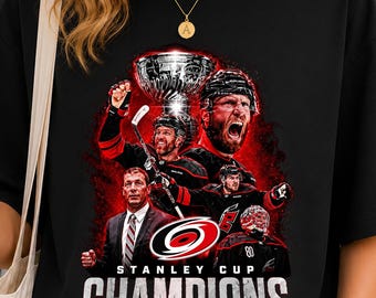 Carolina Hurricanes 2026 Stanley Cup Champions Shirt, Hurricanes Hockey Fan Tee, Carolina Hockey Champions T Shirt