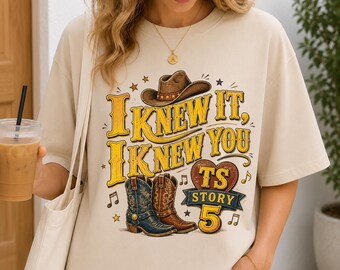 I Knew It I Knew You Shirt, Toy Inspired Cowboy Tee, Toy Story Shirt, Disney Family 2026