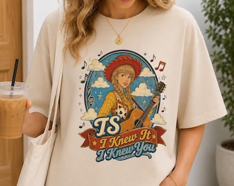 Retro I Knew It I Knew You Shirt, Toy Inspired Cowboy Tee, Toy Story Shirt, Disney Family 2026