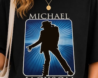 MICHAEL JACKSON Shirt, Vintage Music Legend Graphic Tee, Retro Pop Culture T-Shirt, Music Fan Gift, Unisex Tee