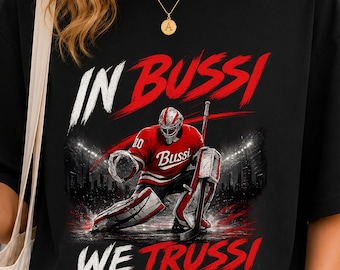 Vintage 2026 Champions Carolina Hurricanes T-Shirt, In Bussi We Trussi T-Shirt, Retro Washed Hockey T-Shirt, Sports Fan Gift for Him and Her