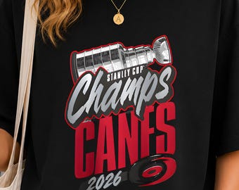 Raise The Cup Hockey T-Shirt, Championship Trophy Tee, Hockey Fan Graphic Shirt, Sports Victory Gift, Game Day Apparel