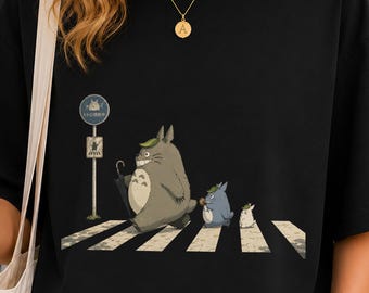 My Neighbor Totoro Shirt, Anime t-shirt, Spirited Away Shirt, Anime, Shirt, Family Shirt, Cute Shirt