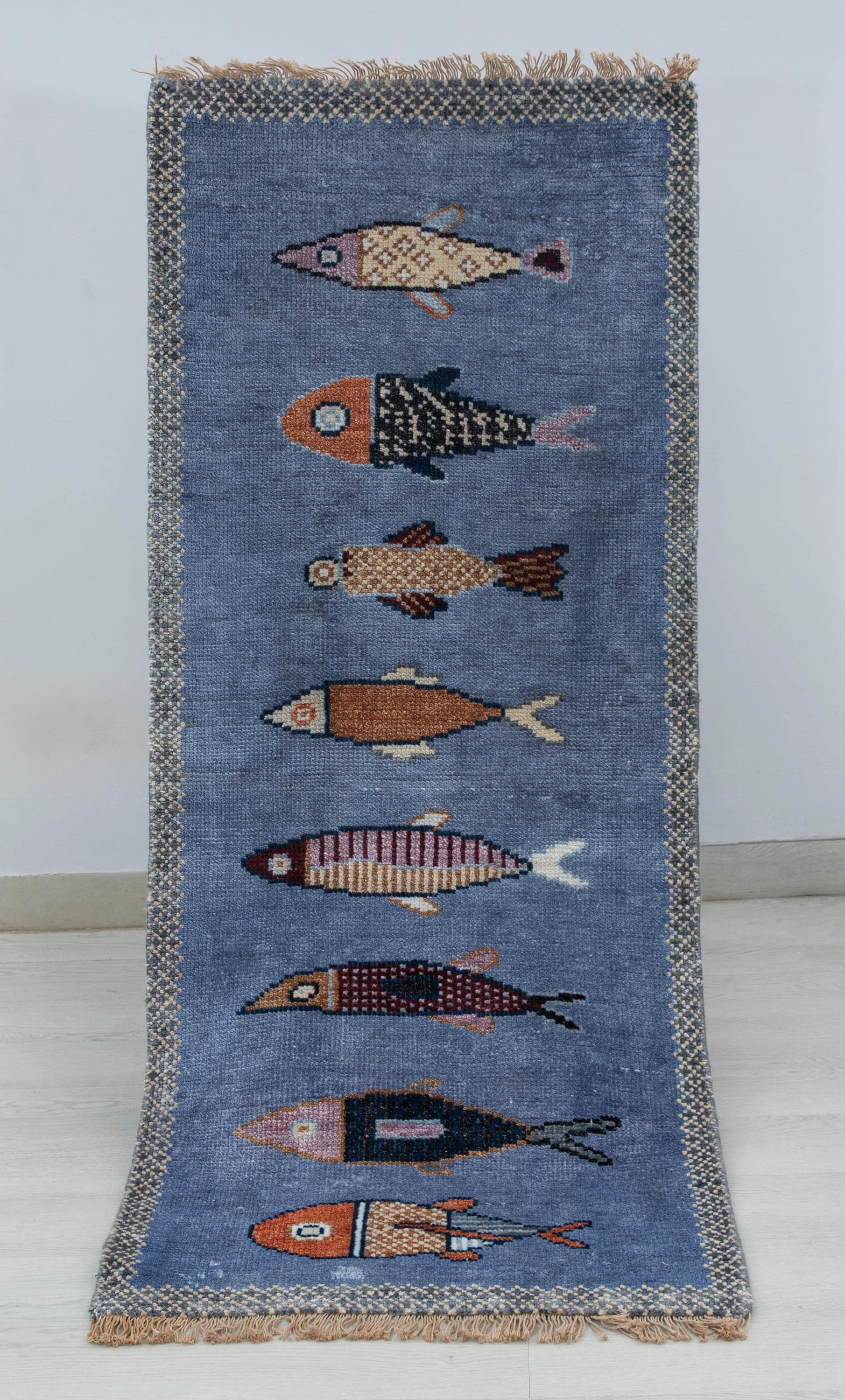 魚のデザインラグ - Etsy 日本