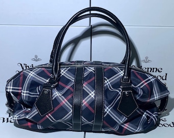 Hansi Craftsmanship Handmade Vintage Black and Red Tote Bag - Designer Saturn Bag
