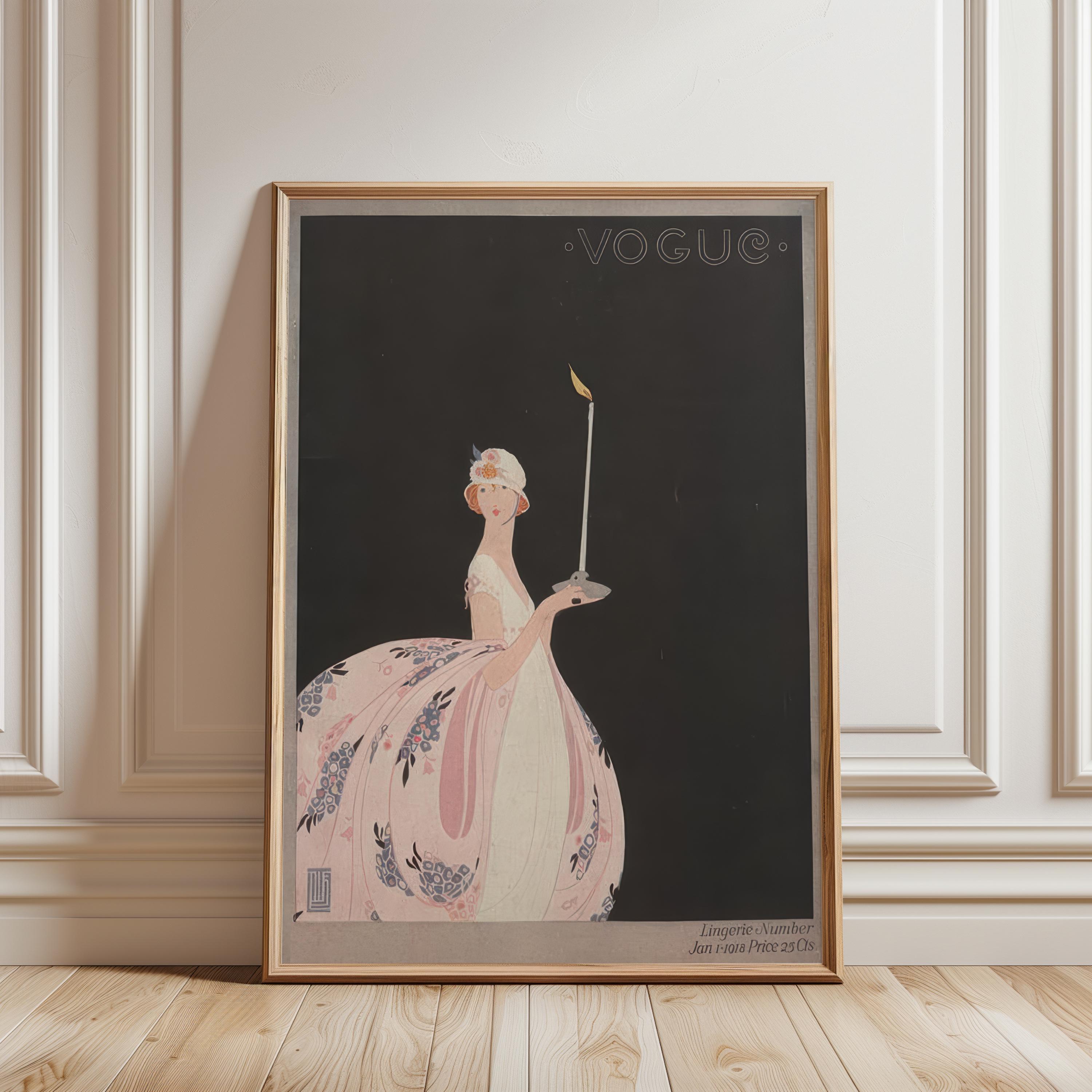 Vogue Fashion Poster - Etsy