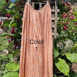 Vintage Silk Maxiskirt