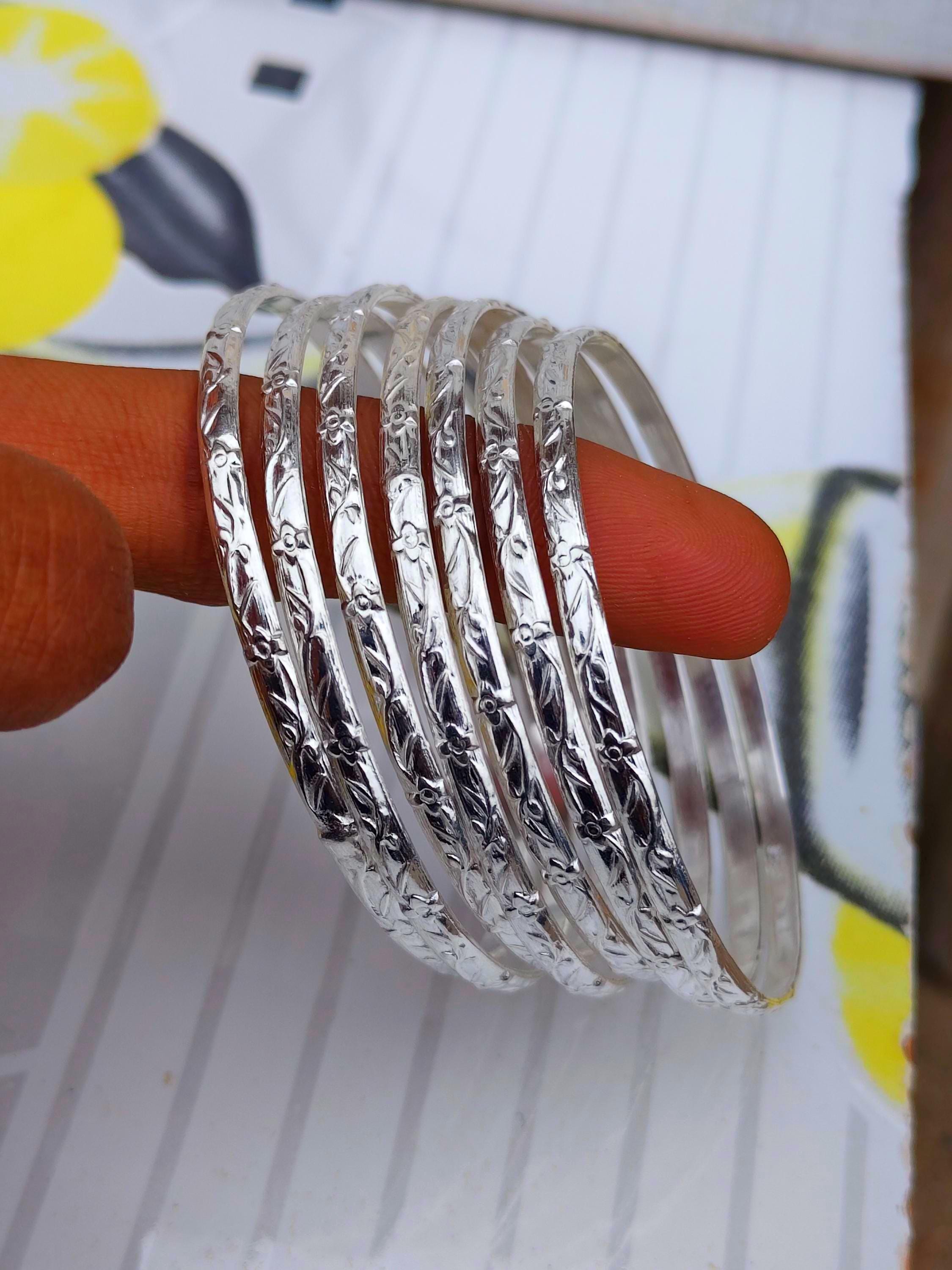 Silver Bangle - Etsy Singapore