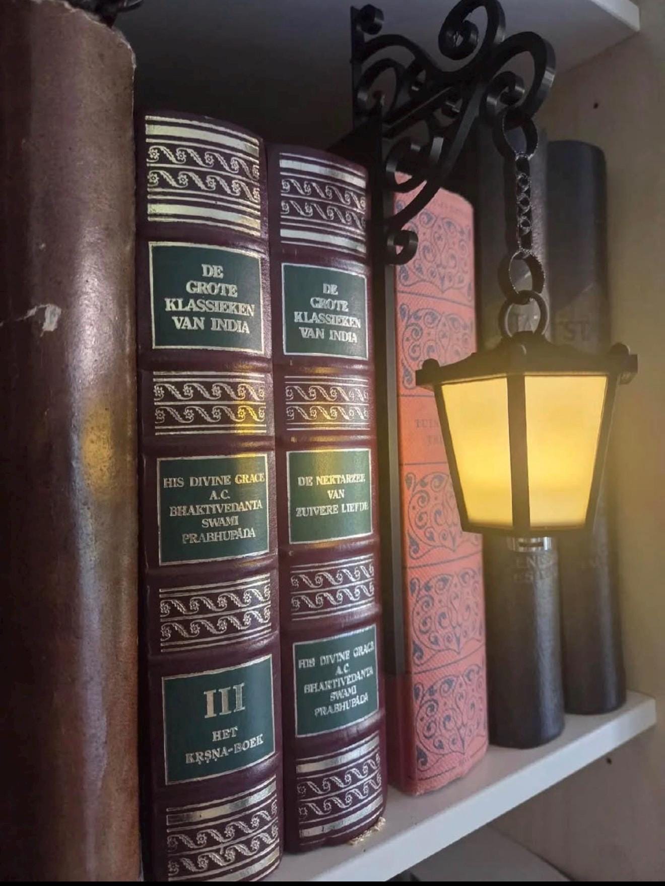 Decoración de habitación estilo literario