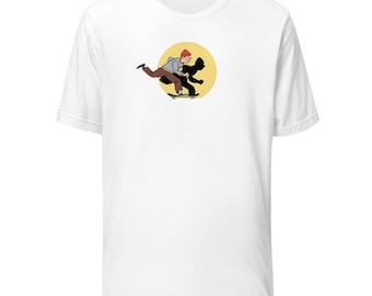 Skateboarder T-Shirt: Retro Cartoon Graphic Tee