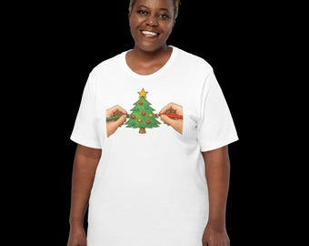 Sketch Christmas Tree Shirt