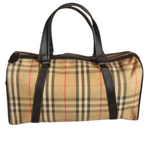 Burberry Boston Bag - Etsy