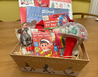 Cesta navideña para niños