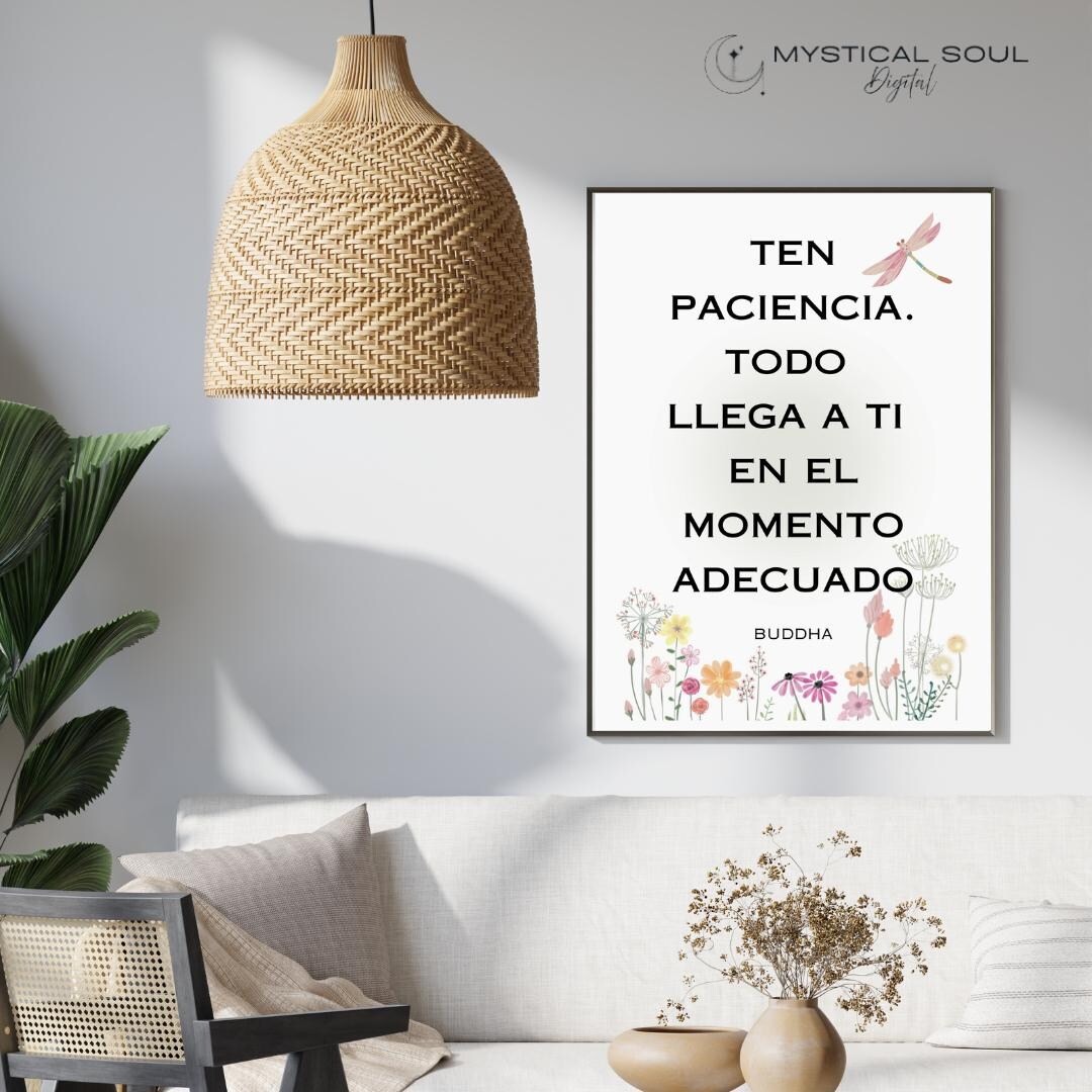 Printable Quote in Spanish | Inspirational Wall Art | Digital Download ...