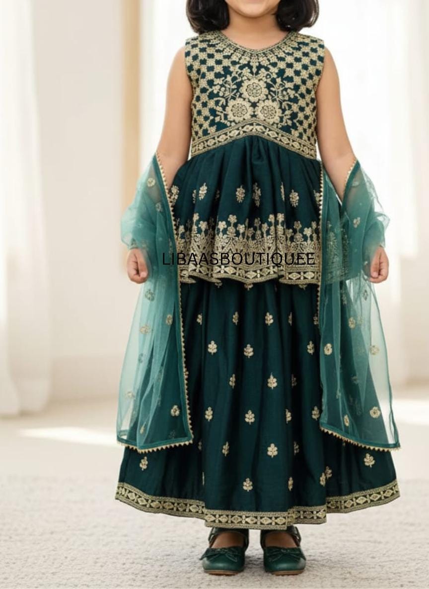 Green Indian Dress - Etsy