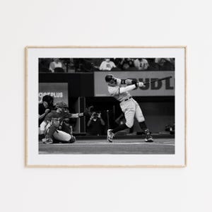 Aaron Judge Poster, New York Yankees , MLB Poster, MVP, Fan Print, Black and White Wall Art, Sport Poster, Photograph Prints, Baseball Gift image 4