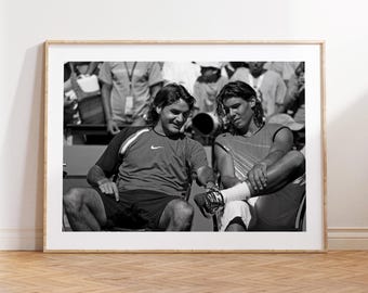 ロジャー・フェデラー & ラファエル・ナダル 直筆サイン入り写真 現在、この商品の在庫はありません - Etsy