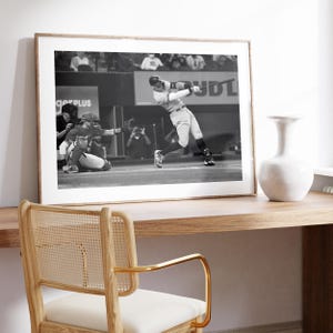 Aaron Judge Poster, New York Yankees , MLB Poster, MVP, Fan Print, Black and White Wall Art, Sport Poster, Photograph Prints, Baseball Gift image 3