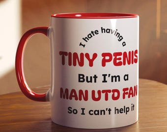 Grappige Manchester United-fanmok: cadeau onbeleefd voetbal Ban