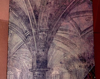 Handmade Journal-20 Blank Pages-Mixed Papers-Pockets with Extras