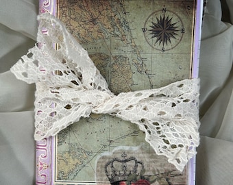 Handmade - Mini Junk Journal with Tags and Pockets