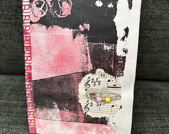 Handmade Gen X Art Card- Mixed Media, 5 x 3.5 in.