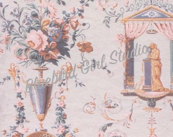 European Eclectic Printable Papers-10 Digital Backgrounds for Junk Journals, Scrapbooking & Card Making