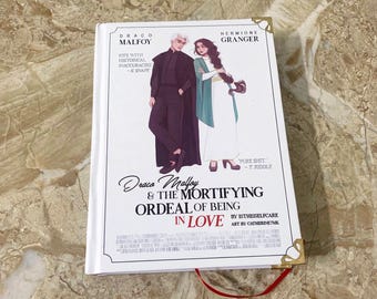Draco Malfoy and The Mortifying Ordeal Of Being In Love book. Hardcover Edition. Full Series with Illustrated
