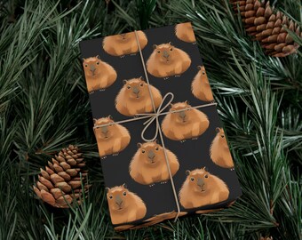 Capybara Gift Wrap | Capybara Wrapping Paper | Cute Animal Gift Wrap | Funny Capybara Gift Wrap | Unique Gift Wrap