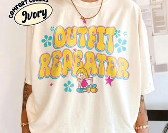 Comfort Colors Lizzie McGuire Outfit Repeater Tee, Retro Disney Channel Sitcom Tee, Y2K Lizzie McGuire Fan Shirt, Disneyland Family Trip Tee