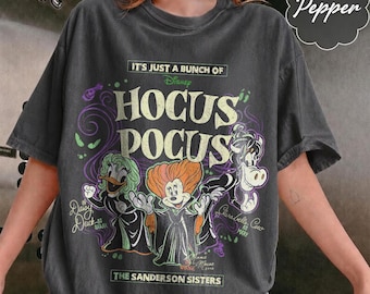 Comfort Colors Magical Park Halloween Hocus Pocus Shirt, Mouse & Friends Spooky Season Tee, Pumpkin Disney Fall Shirt, Family Trip Gift 2026