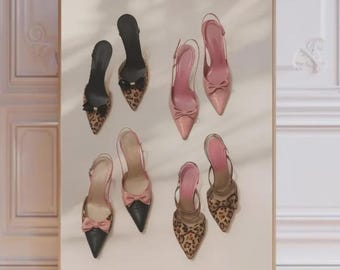 Impresión de tacones vintage, arte mural de moda rosa, decoración de dormitorio femenino, póster de estética preppy, arte sobre la cama, arte femenino para dormitorio, tacones coloridos