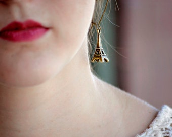 Take Me To Paris- Eiffel Tower Earrings, Paris Earrings, Vintage Style, Romantic Earrings, Simple Earrings, Gifts For Her, Jewelry Under 20