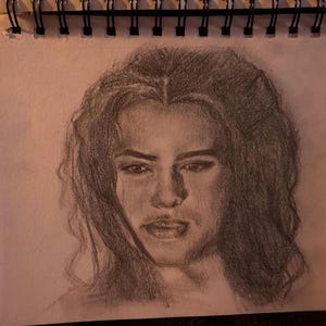 Keira Knightley drawing