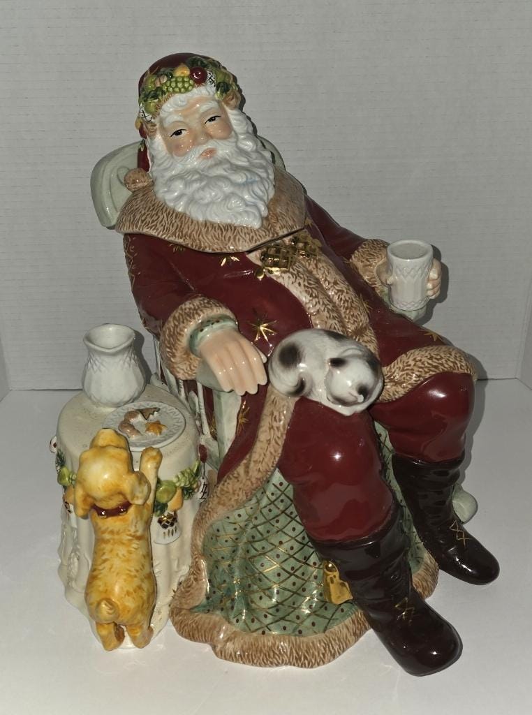 Waterford Holiday Heirlooms Santa - Etsy