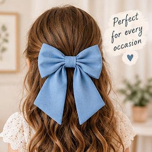 Einfaches Schnittmuster für Haarschleifen – Anfänger || 3 Größen | Haaraccessoires | Englische PDF-Anleitung | Digitaler Download