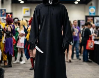 Ghostface Robe Costume: Scream Horror Classic Cosplay Outfit for Adults