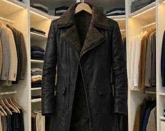 Officer K Blade Runner 2049 leren trenchcoat | Sci-Fi-cosplayjack