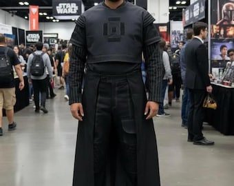 Star Wars Inspired Flight Suit Book of Boba Fett Cosplay Costume | Bounty Hunter Outfit | Mandalorian Halloween Comic Con Fancy Dress Gift